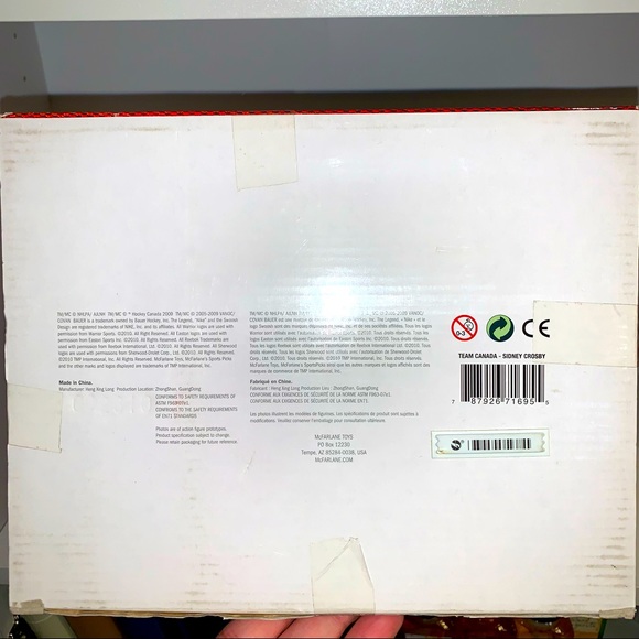 🇨🇦 Sidney Crosby 12'' Figure Vancouver 2010 Olympics - Picture 7 of 16